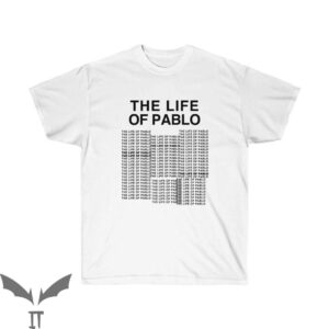 Life Of Pablo T-Shirt Kanye Album Cover Inspired Yeezy Tlop