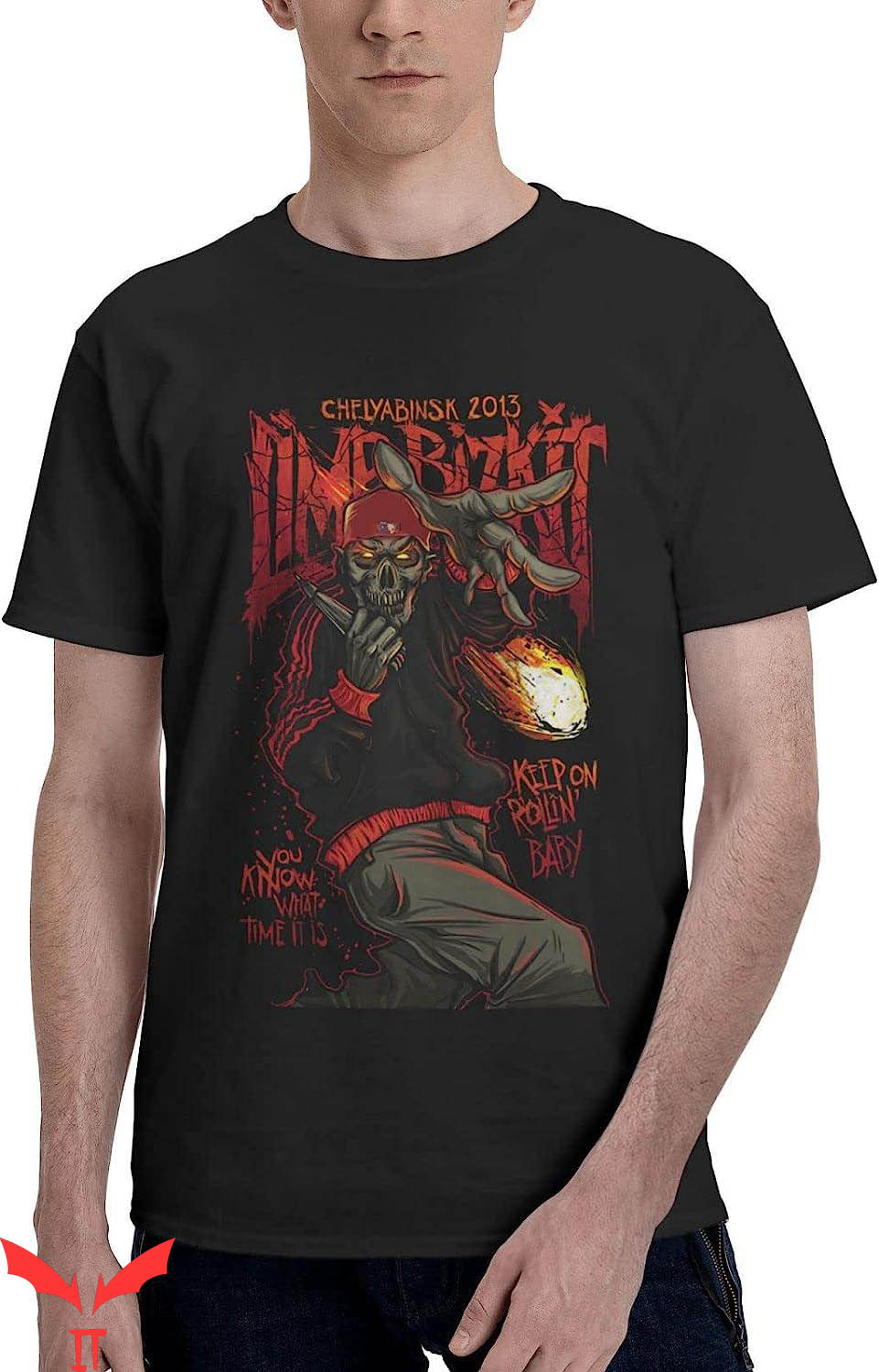 Limp Bizkit T-Shirt Tops Custom Fashion Graphic Limp Bizkit T-Shirt Tops Custom Fashion Graphic