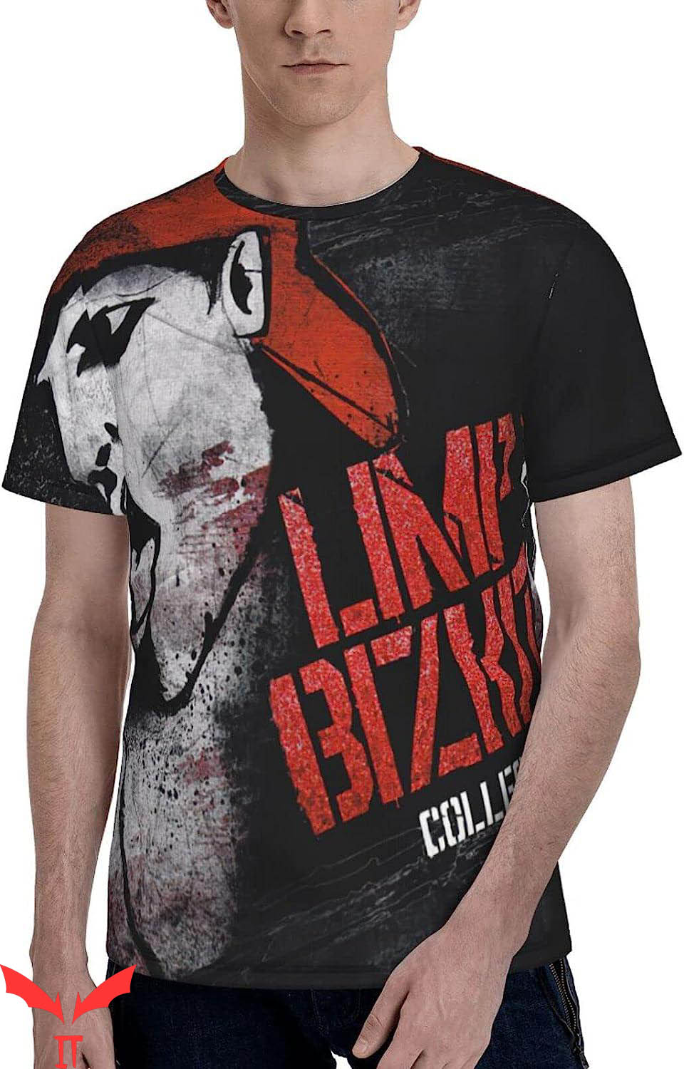 Limp Bizkit T-Shirt WOMBEL Polyester Graphic Limp Bizkit T-Shirt WOMBEL Polyester Graphic