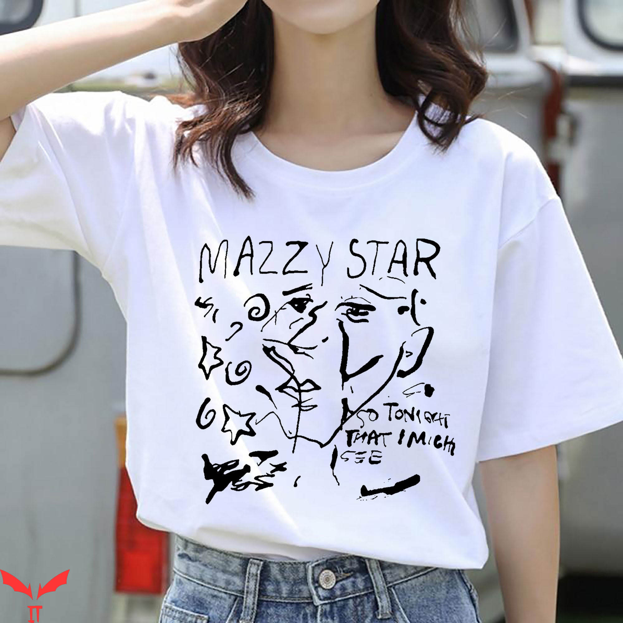 Mazzy Star T-Shirt So Tonight That I Might See Vintage Mazzy Star T-Shirt So Tonight That I Might See Vintage