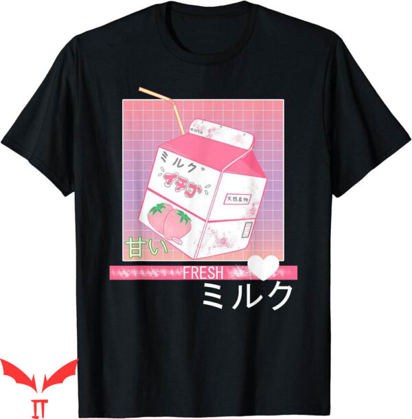 Milk And Mocha T-Shirt 90s Japanese Otaku Stylish Aesthetic