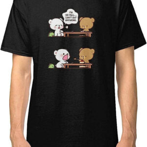 Milk And Mocha T-Shirt Bears Plush Classic