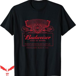 Miller Lite Vintage T-Shirt Budweiser Budweiser Label