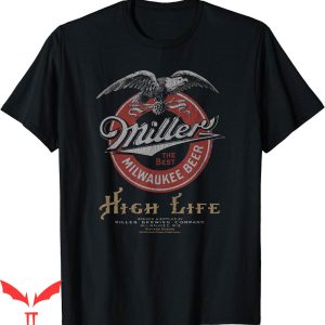 Miller Lite Vintage T-Shirt Coors Classic High Life Logo