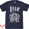 Miller Lite Vintage T-Shirt Luv Faded Logo Light Beer