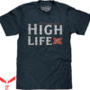 Miller Lite Vintage T-Shirt Luv High Champagne Beers Logo