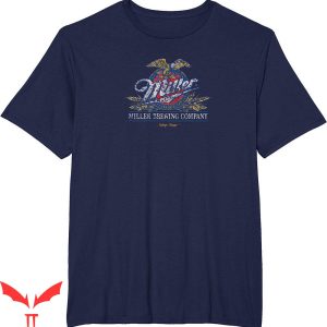 Miller Lite Vintage T-Shirt Standard Eagle Crest Beer