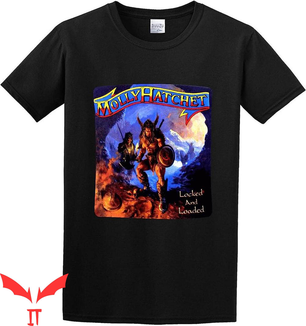 Molly Hatchet T-Shirt Album Art Rock Band Vintage Tee Molly Hatchet T-Shirt Album Art Rock Band Vintage Tee