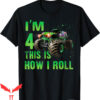 Monster Truck Birthday T-Shirt 3rd Bday Boy Rule Jam