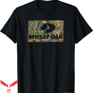 Mossy Oak T-Shirt Camouflage Rounded Logo Fill