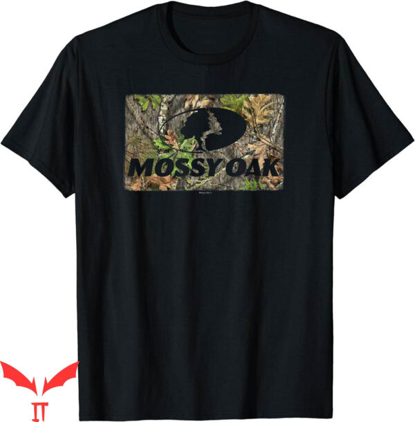 Mossy Oak T-Shirt Camouflage Rounded Logo Fill