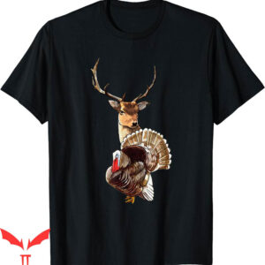 Mossy Oak T-Shirt Deer And Turkey Cool Hunt Hobby Hunting