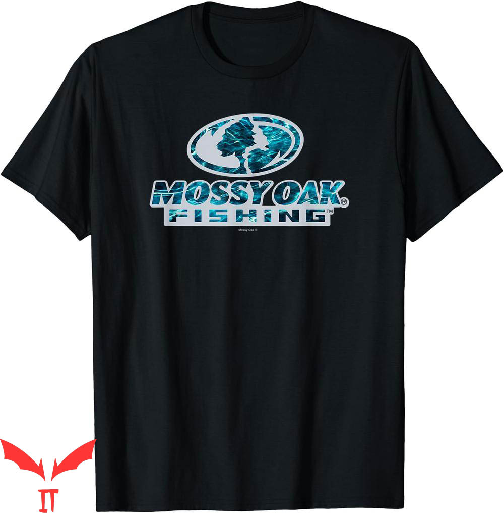 Mossy Oak T-Shirt Fishing Open Water Classic Blue Logo Mossy Oak T-Shirt Fishing Open Water Classic Blue Logo