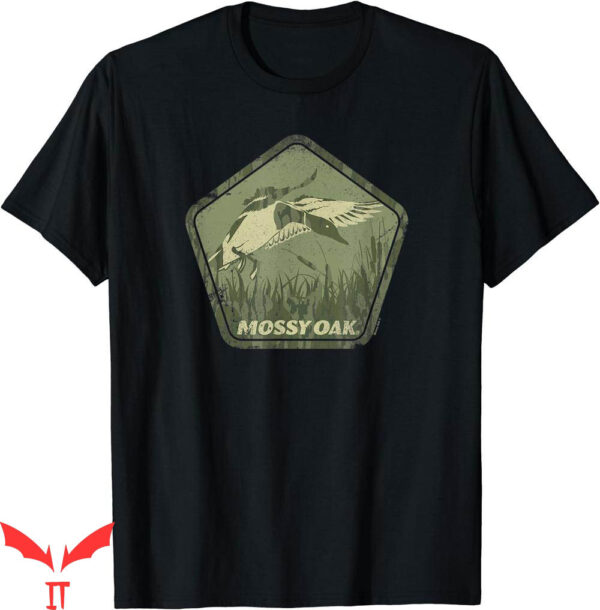 Mossy Oak T-Shirt Hunting Vintage Duck Target Logo