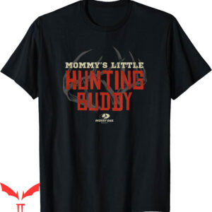 Mossy Oak T-Shirt Mommys Little Hunting Buddy Horns Logo