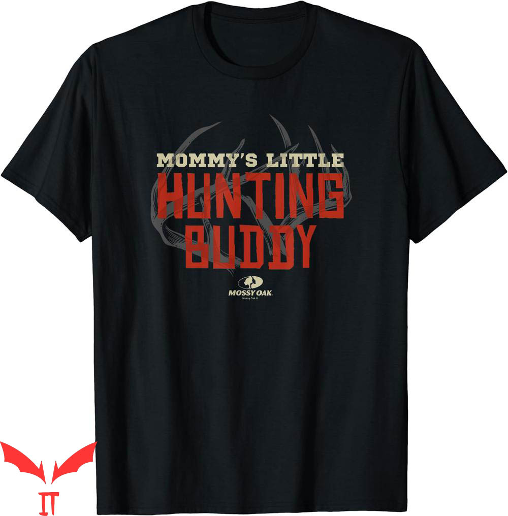 Mossy Oak T-Shirt Mommys Little Hunting Buddy Horns Logo Mossy Oak T-Shirt Mommys Little Hunting Buddy Horns Logo