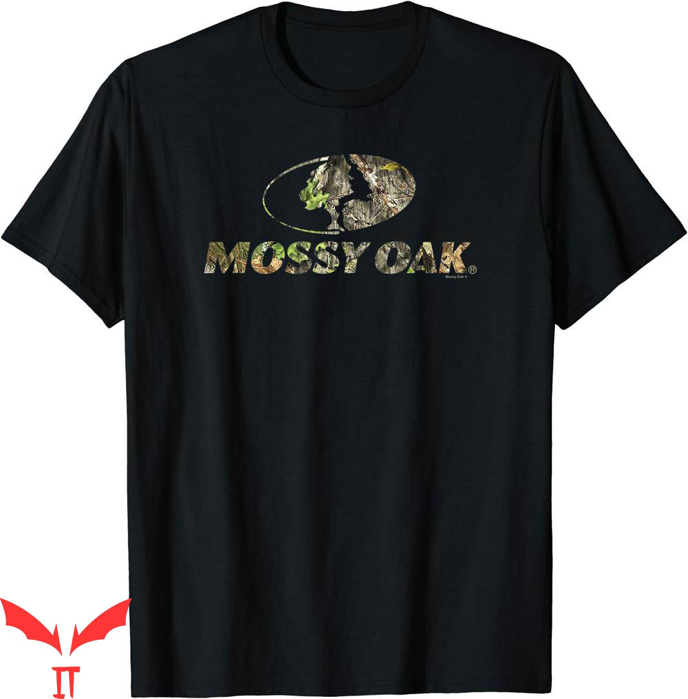 Mossy Oak T-Shirt Nature Camouflage Classic Outdoors Logo Mossy Oak T-Shirt Nature Camouflage Classic Outdoors Logo