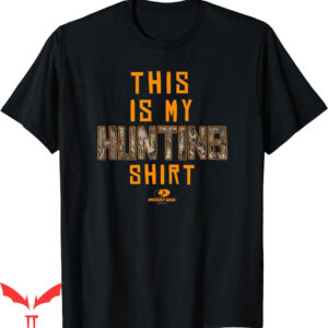 Mossy Oak T-Shirt This Is My Hunting Camouflage Fill Logo