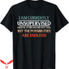 Mountain Dew T-Shirt Am Currently Unsupervised Humor Novelty
