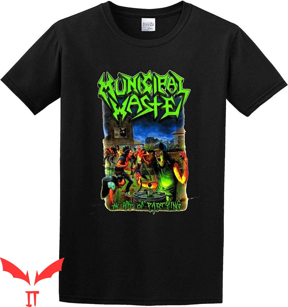 Municipal Waste T-Shirt Art Of Partying On Rock Band Municipal Waste T-Shirt Art Of Partying On Rock Band