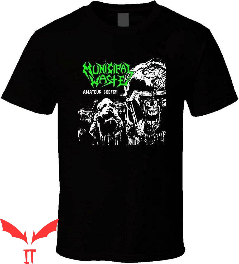 Municipal Waste T-Shirt Crossover Thrash Band Concert Municipal Waste T-Shirt Crossover Thrash Band Concert