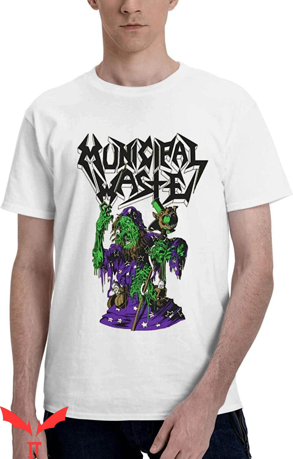 Municipal Waste T-Shirt Crossover Thrash Band Music Municipal Waste T-Shirt Crossover Thrash Band Music