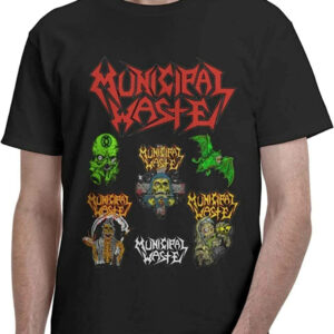 Municipal Waste T-Shirt Crossover Thrash Band Rock
