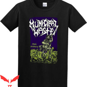 Municipal Waste T-Shirt Peace Massive Aggressive Regular Fit