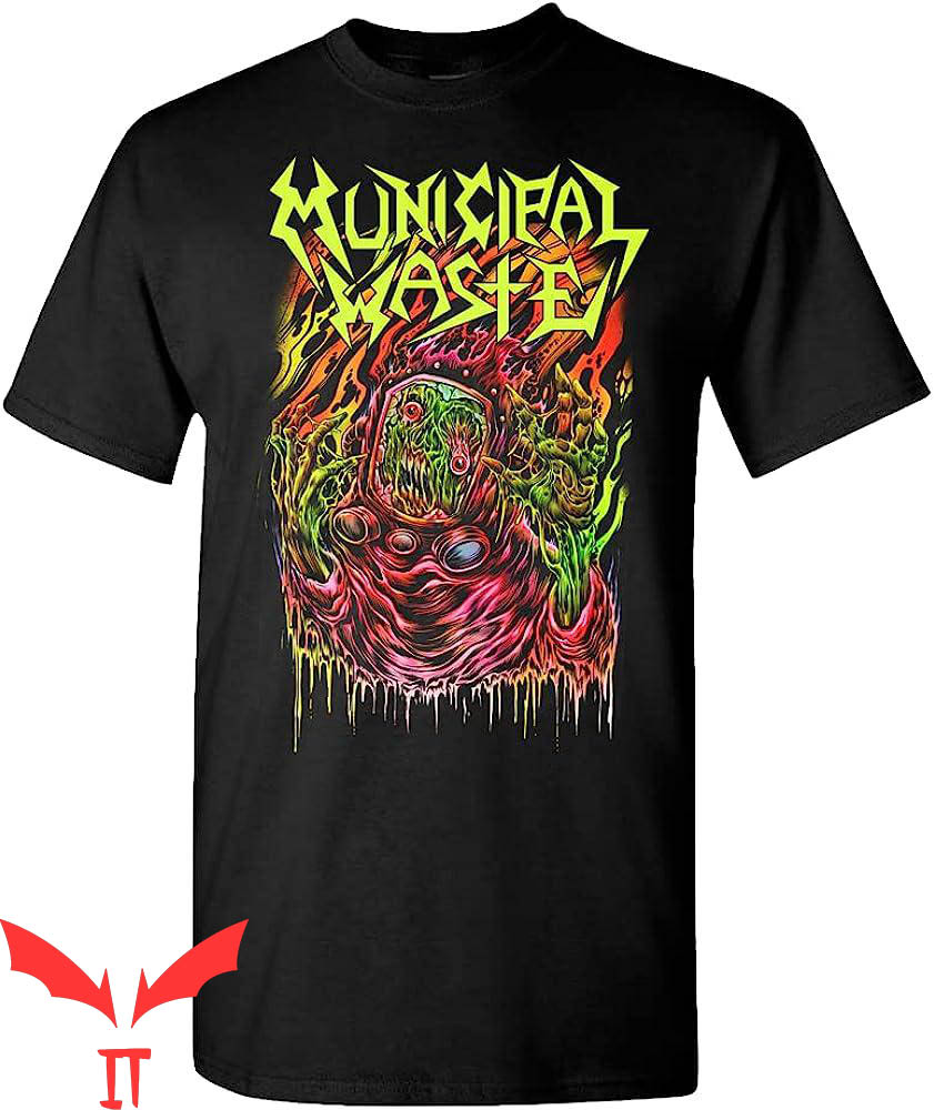 Municipal Waste T-Shirt Skinner Crossover Thrash Band Municipal Waste T-Shirt Skinner Crossover Thrash Band