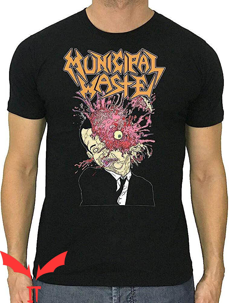 Municipal Waste T-Shirt Trash Metal Band Rock Vintage Municipal Waste T-Shirt Trash Metal Band Rock Vintage