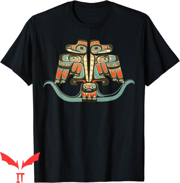 Native American T-Shirt Thunderbird Northwest Haida