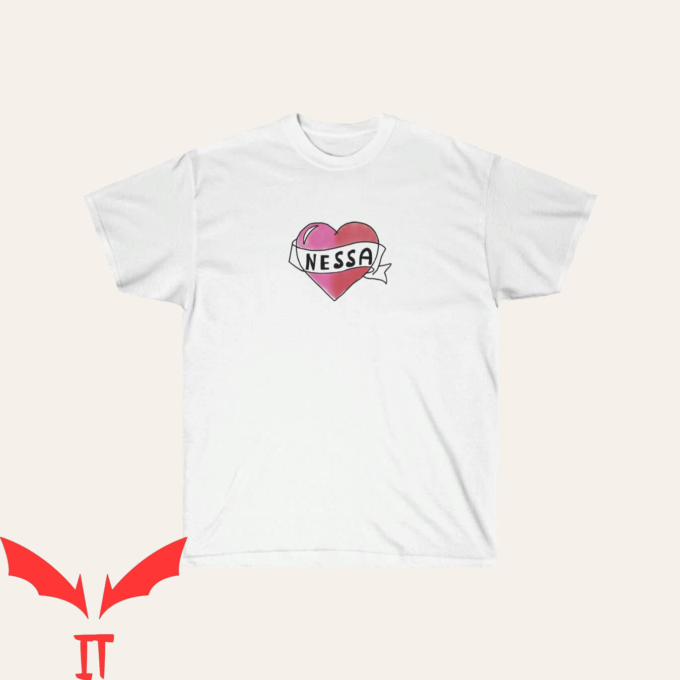Nessa Mesh T-Shirt Heart Singer Studio Album Young Forever Nessa Mesh T-Shirt Heart Singer Studio Album Young Forever