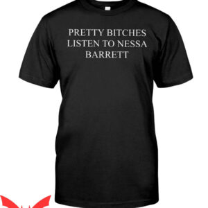 Nessa Mesh T-Shirt Pretty Bitches Listen To Nessa Barrett