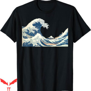 Ocean Drive T-Shirt Great Wave Kanagawa Katsushika Hokusai