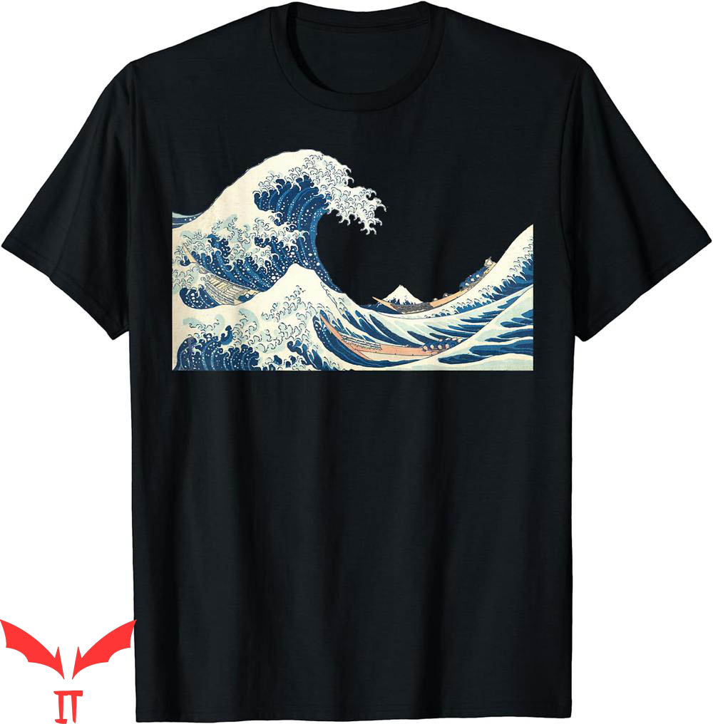 Ocean Drive T-Shirt Great Wave Kanagawa Katsushika Hokusai Ocean Drive T-Shirt Great Wave Kanagawa Katsushika Hokusai