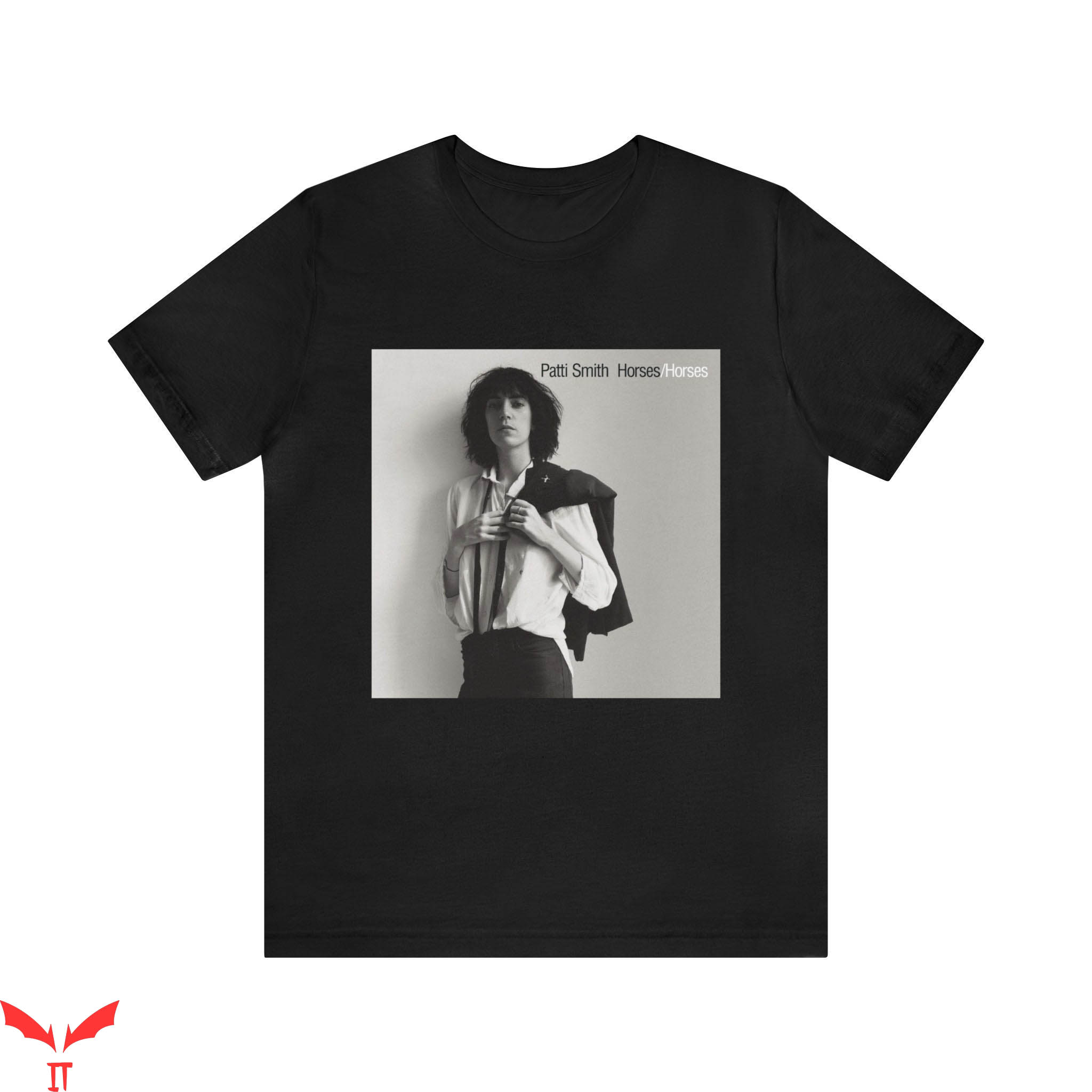 Patti Smith T-Shirt Horses Punk Rock Poet Singer Songwriter Patti Smith T-Shirt Horses Punk Rock Poet Singer Songwriter