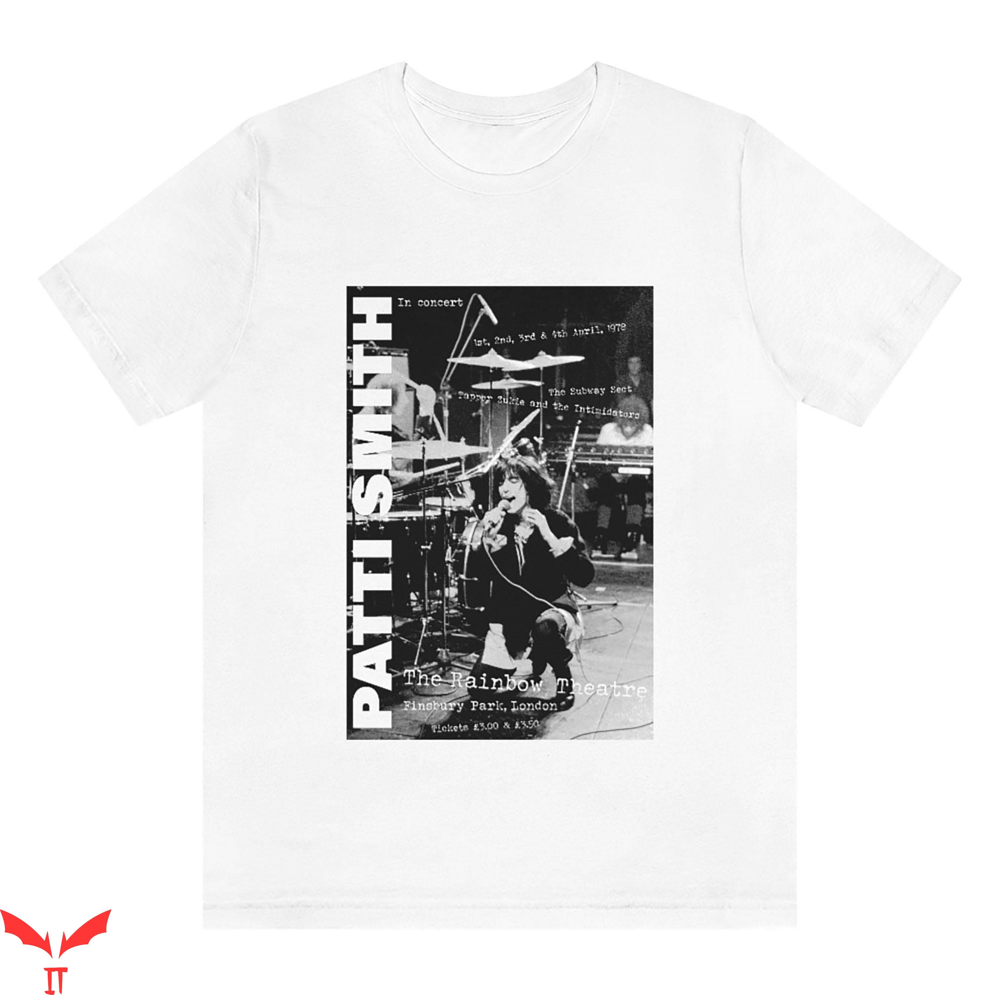 Patti Smith T-Shirt Inspired Punk Rock Poet Singer Vintage Patti Smith T-Shirt Inspired Punk Rock Poet Singer Vintage