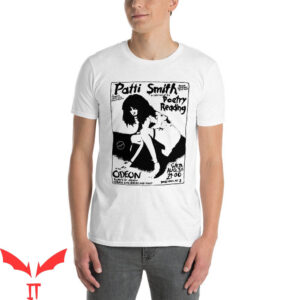 Patti Smith T-Shirt Poetry Reading At Odeon Punk Rock