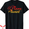 Pizza Hut T-Shirt Pixar Toy Story Planet Gradient Logo