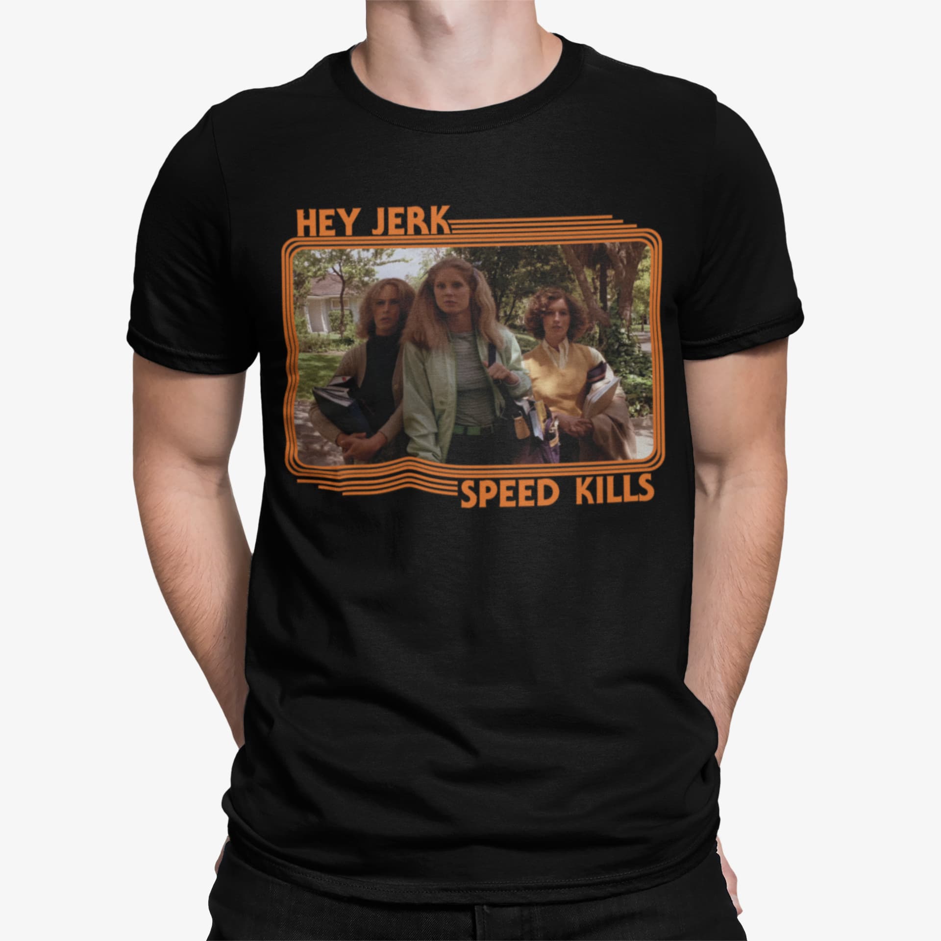 Pj Soles Halloween Hey Jerk Speed Kills Shirt Pj Soles Halloween Hey Jerk Speed Kills Shirt