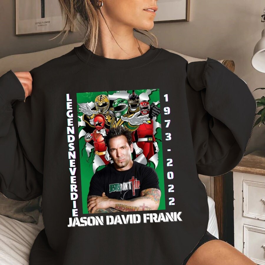 RIP Jason David Frank Vintage Tommy Oliver Power Rangers Shirt RIP Jason David Frank Vintage Tommy Oliver Power Rangers Shirt