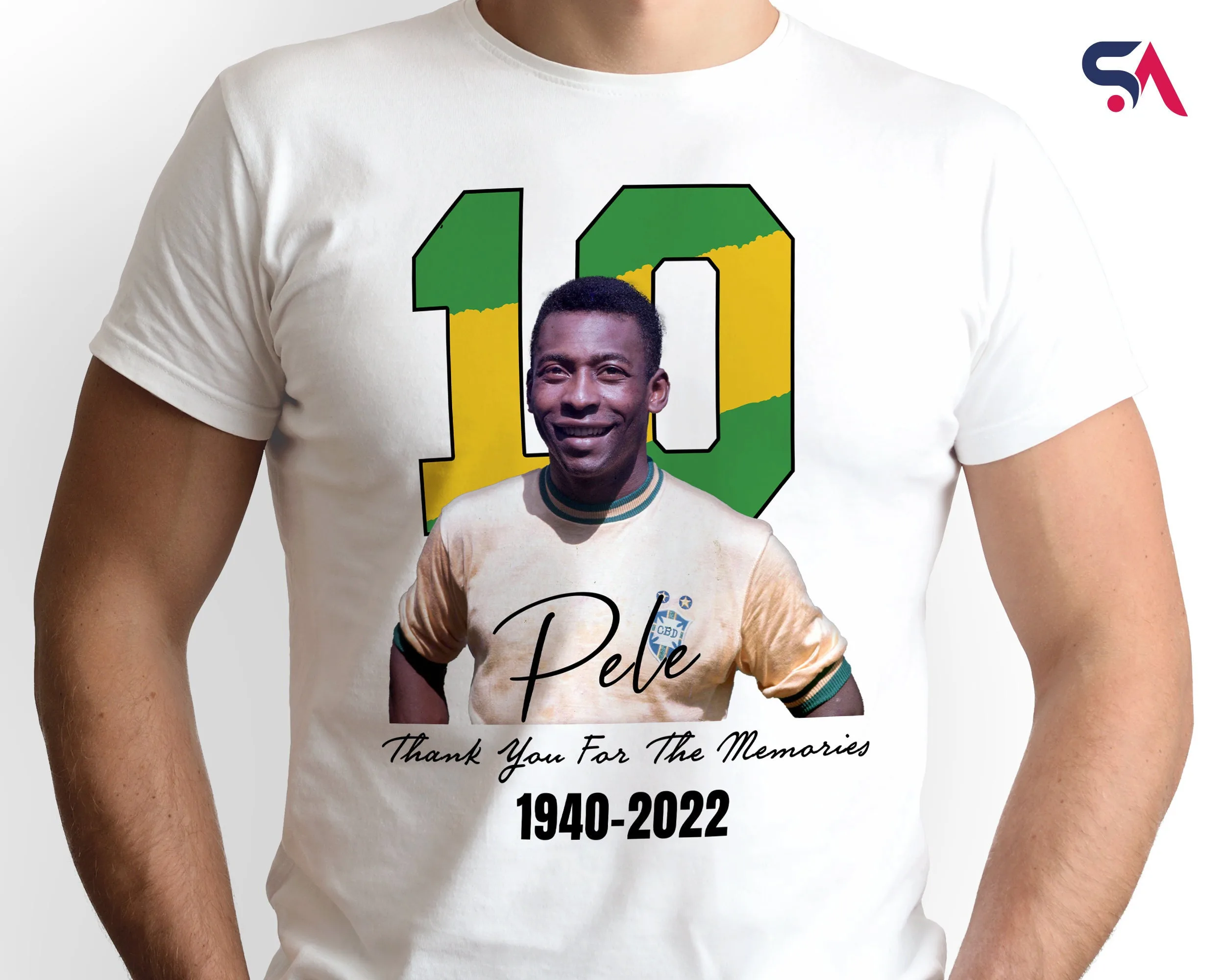 RIP Pele 1940 – 2022 Thank You For The Memories Shirt RIP Pele 1940 – 2022 Thank You For The Memories Shirt