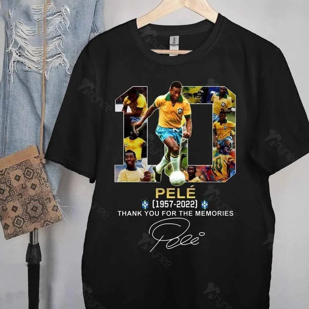 RIP Soccer Pele Thank You For The Memories T-Shirt RIP Soccer Pele Thank You For The Memories T-Shirt