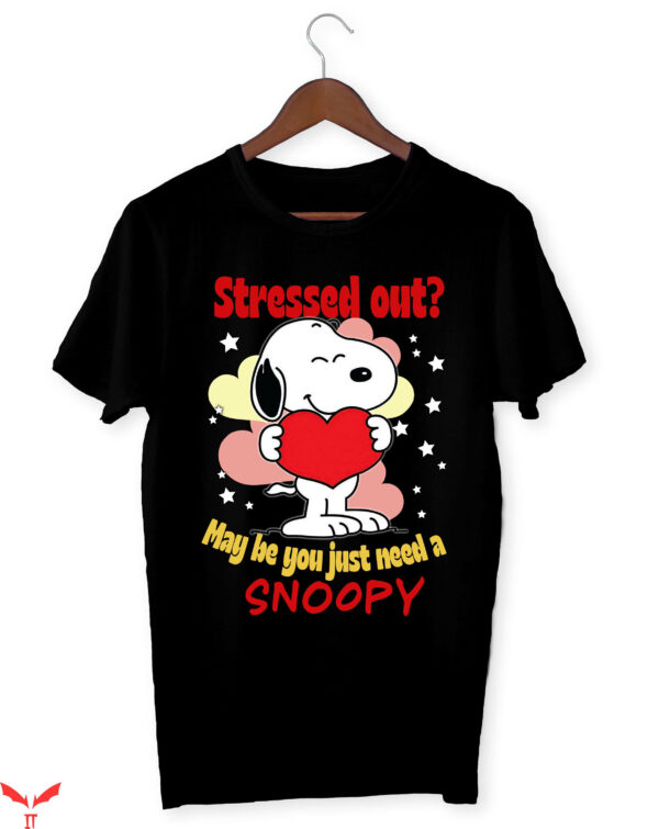 Red Cross Snoopy T-Shirt May You Just Need A Snoopy