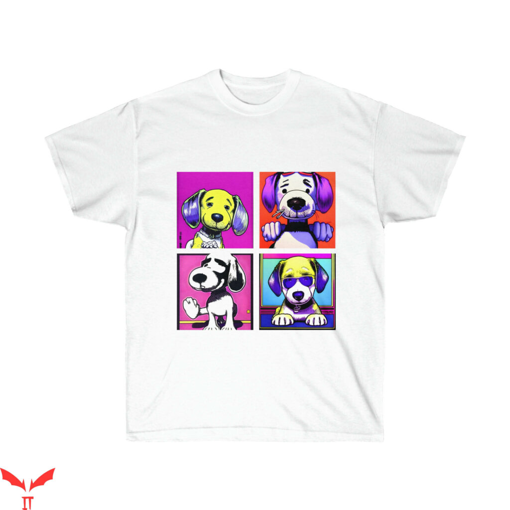 Red Cross Snoopy TShirt Vintage Wood Peanuts Cartoon Comic