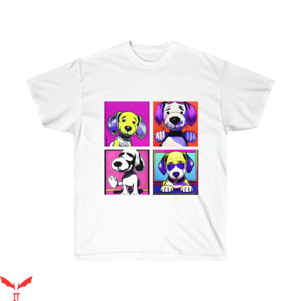 Red Cross Snoopy T-Shirt Vintage Wood Peanuts Cartoon Comic