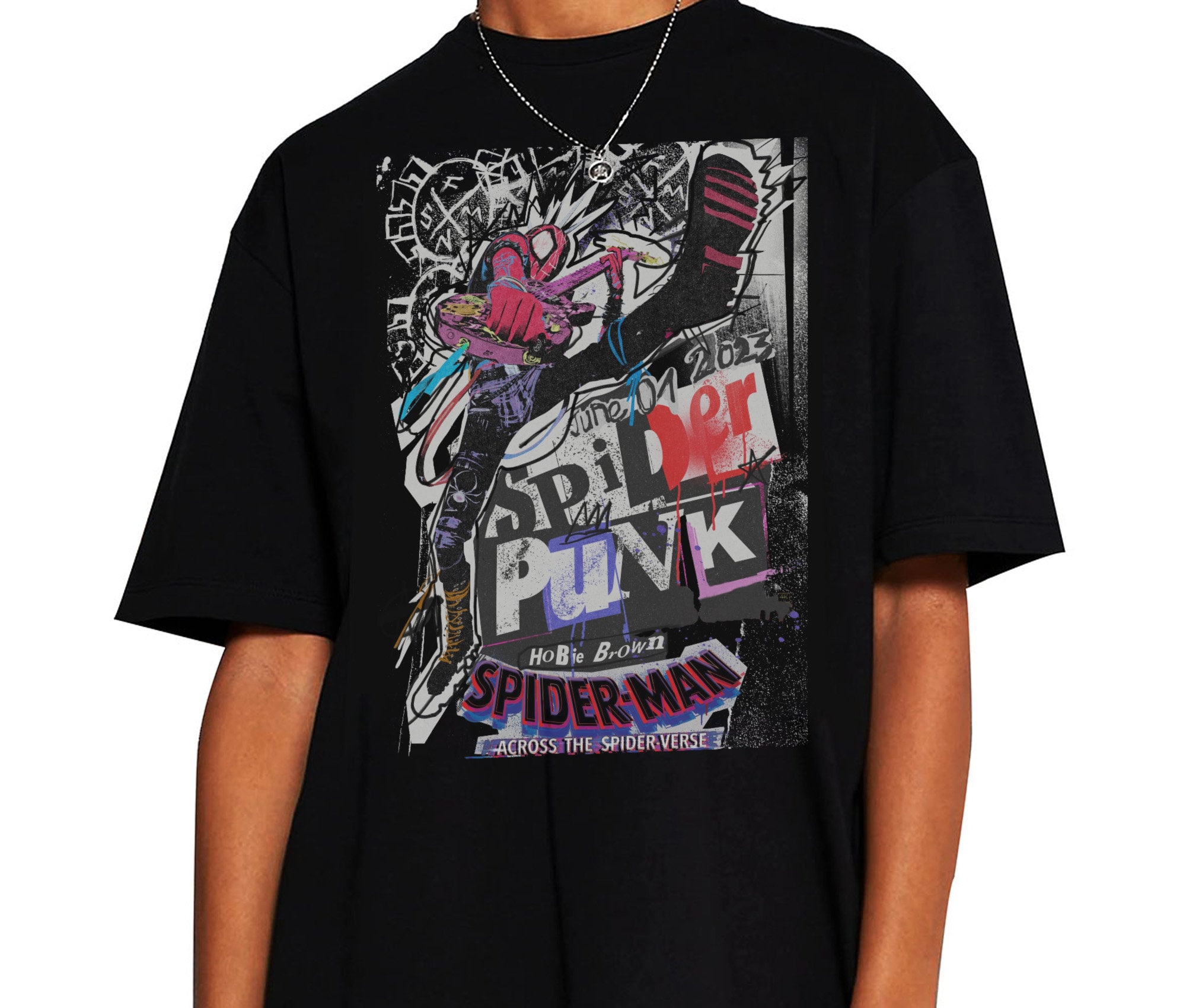 Retro Across The Spider-Verse MCU Fan Shirt Retro Across The Spider-Verse MCU Fan Shirt