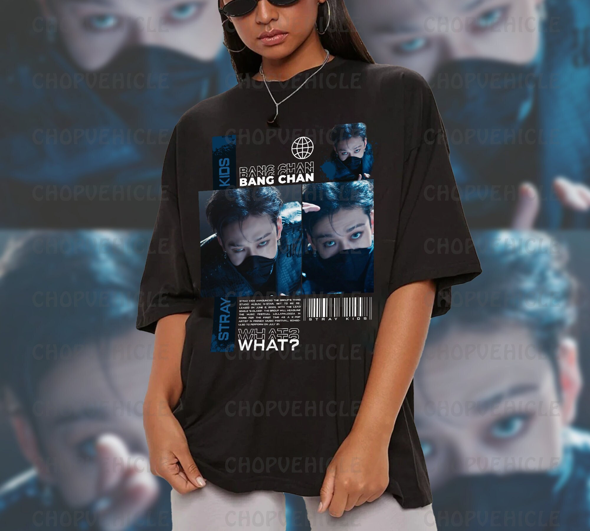 Retro Bang Chan 5-STAR Stray Kids Shirt Retro Bang Chan 5-STAR Stray Kids Shirt