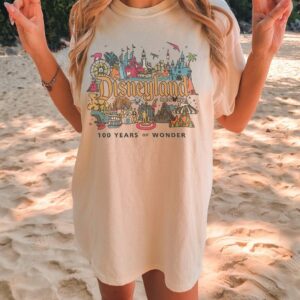 Retro Disneyland Resort 100 Years Of Wonder Shirt