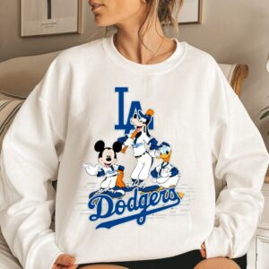 Retro Los Angeles Dodgers Baseball MLB Sweatshirt